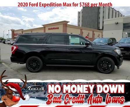 $768/mo 2020 Ford Expedition Max Bad Credit & No Money Down OK -... for sale in Evanston, IL