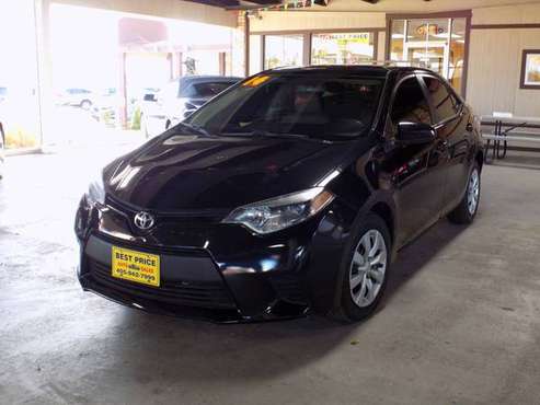 2014 TOYOTA COROLLA - cars & trucks - by dealer - vehicle automotive... for sale in Oklahoma City, OK