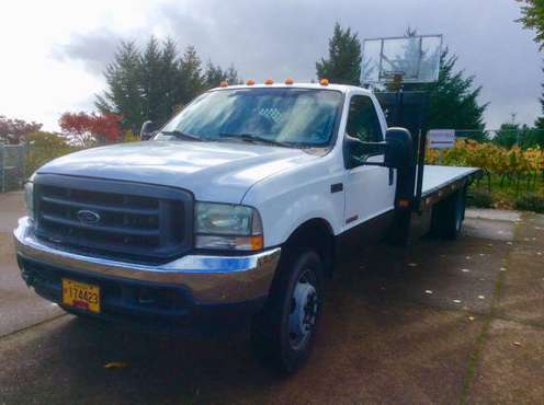 2004 Ford F-550 16Ft flat bed 269K for sale in Dallas, OR