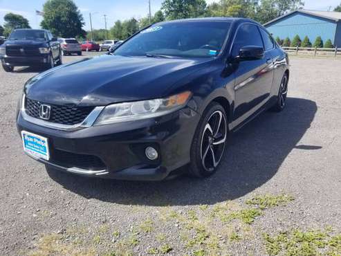 2013 Honda Accord EX-L 104k blacked out coupe!! Hot😎🔥 - cars &... for sale in Jordan, NY