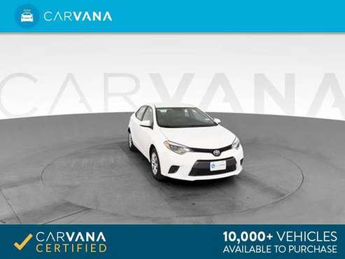 2016 Toyota Corolla LE Sedan 4D sedan WHITE - FINANCE ONLINE for sale in Atlanta, CA