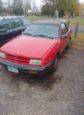 1991 Dodge shadow Convertible low miles - cars & trucks - by dealer... for sale in Saint Paul, MN