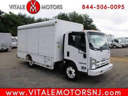 2012 Isuzu NPR HD 14 BEVERAGE TRUCK * ROLL UP SIDE DOORS - cars &... for sale in South Amboy, NY