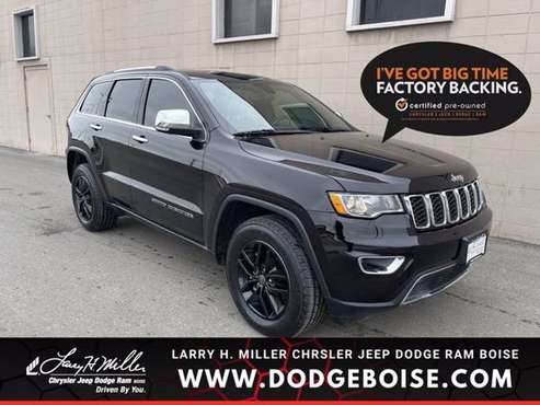 2019 Jeep Grand Cherokee Limited 4x4 Leather Factory Certified for sale in Boise, ID