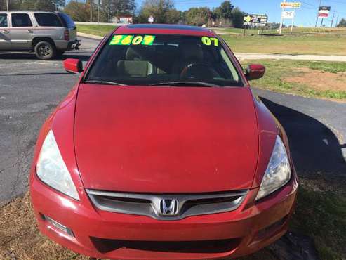 2007 ACCORD (CURRENT EMISSION) - cars & trucks - by owner - vehicle... for sale in Covington, GA