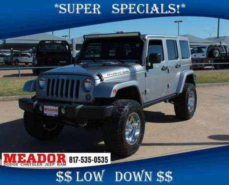 2014 Jeep Wrangler Unlimited Rubicon - Super Savings!! for sale in Burleson, TX