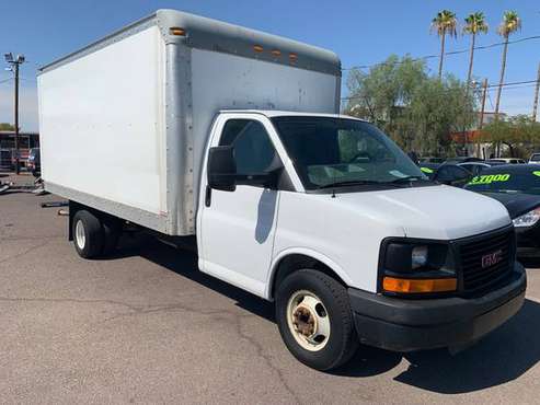 2012 GMC SAVANA COMMERICAL BOX TRUCK 16 FOOTER - FINANCING AVAILABLE for sale in Mesa, AZ