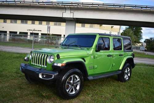 2019 Jeep Wrangler Unlimited Sahara 4x4 4dr SUV SUV - cars & trucks... for sale in Miami, OR