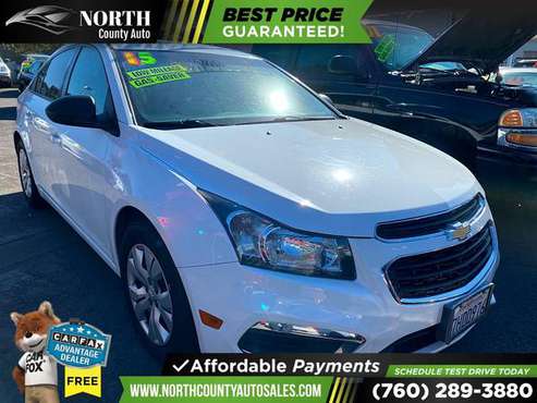 2015 Chevrolet Cruze LS AutoSedan w/1SB PRICED TO SELL! - cars &... for sale in Oceanside, CA