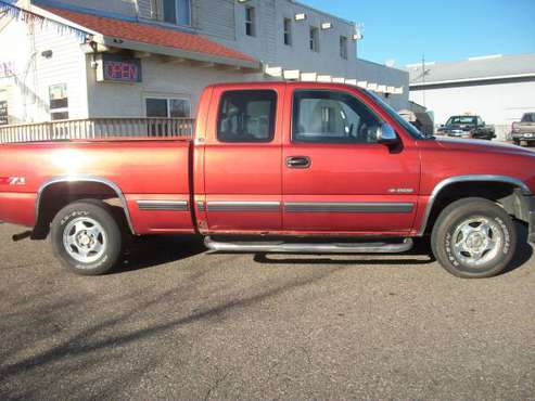 2000 CHEVY Z71 ECAB - cars & trucks - by dealer - vehicle automotive... for sale in Zimmerman, MN