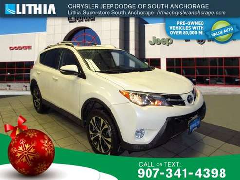 2015 Toyota RAV4 FWD 4dr Limited - cars & trucks - by dealer -... for sale in Anchorage, AK