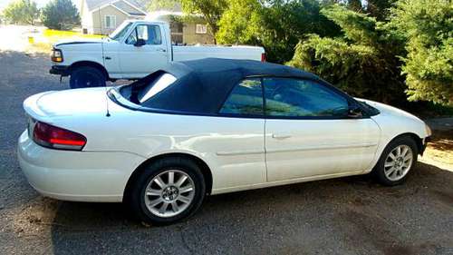 2002 Sebring Convertible GTC White, Repair/Parts REDUCED - cars &... for sale in Fort Collins, CO