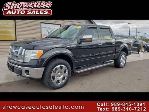 **FINANCE HERE!! 2010 Ford F-150 4WD SuperCrew 145" Lariat for sale in Chesaning, MI