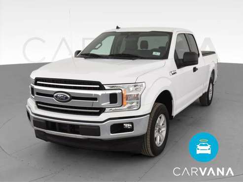 2019 Ford F150 Super Cab XLT Pickup 4D 6 1/2 ft pickup White -... for sale in Long Beach, CA