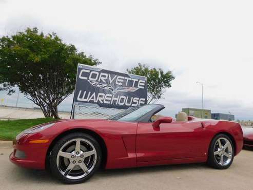 2008 Chevrolet Corvette Convertible NPP, Auto, Chromes, Only for sale in Dallas, TX