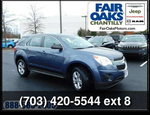 2013 Chevrolet Chevy Equinox LS ** Easy Financing** Se Habla Espanol... for sale in CHANTILLY, District Of Columbia