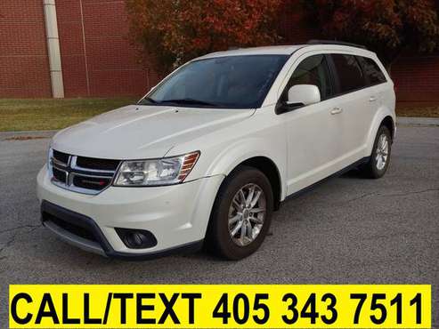 2014 DODGE JOURNEY SXT 3RD ROW! LEATHER! CLEAN CARFAX! MUST SEE! -... for sale in Norman, TX
