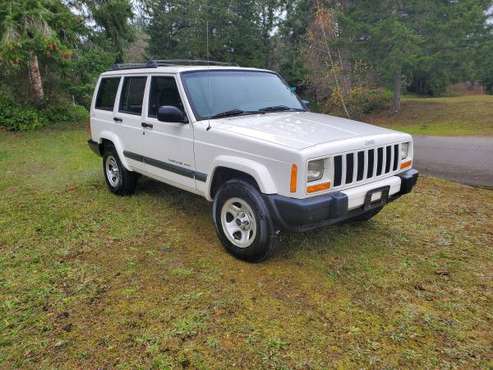 Rare 2001 XJ Jeep Cherokee sport Classic - cars & trucks - by dealer... for sale in Port Orchard, WA