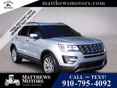 2016 Ford Explorer Limited 4WD w/ Sunroof 3rd Row - cars & trucks -... for sale in Wilmington, NC