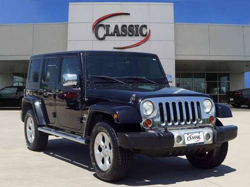 2008 Jeep Wrangler Unlimited Sahara - - by dealer for sale in Denton, TX