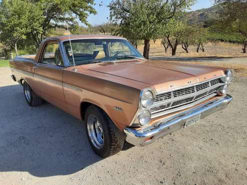 67 Ranchero - cars & trucks - by owner - vehicle automotive sale for sale in Templeton, CA