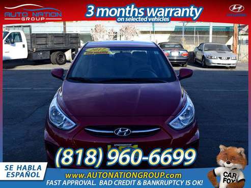2017 Hyundai *Accent* *Value* *Edition* $185 /mo for sale in Canoga Park, CA