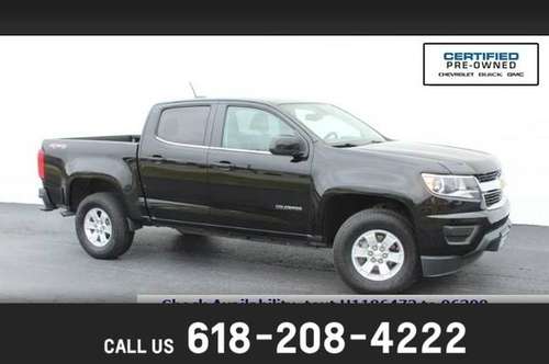 2017 Chevrolet Colorado 4WD Work Truck Crew Cab - cars & trucks - by... for sale in Alton, MO