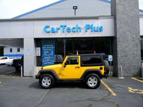 2015 Jeep Wrangler 4WD 2DR SPORT HARD TOP W/6-SPEED MANUAl - cars & for sale in Plaistow, MA