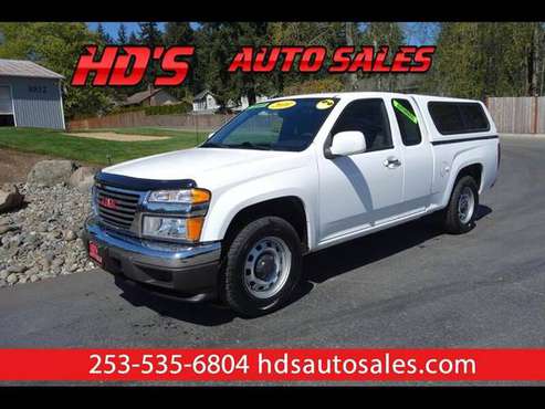 2010 GMC Canyon Work Truck Ext Cab 2WD ONLY 107K MILES! GREAT for sale in PUYALLUP, WA