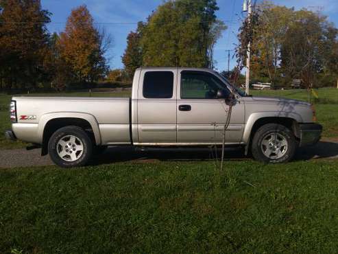 04 Chevy Silverado 1500 extended cab 4x4 Z71 for sale in Newfield, NY