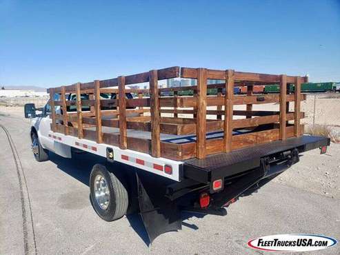 12 FORD F350 DUALLY - 12 STAKE BED - HD MAXON LIFT GATE 19k MILE for sale in Las Vegas, CA