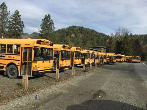 (SOLD) DT466 40’ International school bus #204555 - cars & trucks -... for sale in Wolf creek, CA