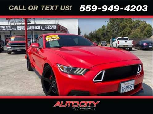 2015 Ford Mustang V6 Coupe 2D - cars & trucks - by dealer - vehicle... for sale in Fresno, CA