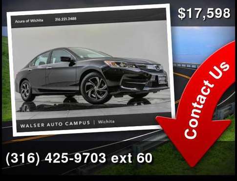 2016 Honda Accord Sedan LX for sale in Wichita, KS