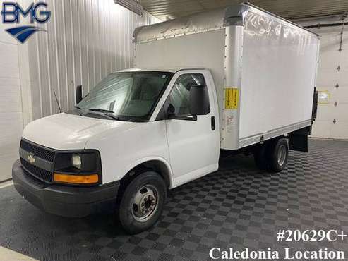 2012 Chevrolet Express Cutaway G3500 12FT Box W/Liftgate 91, 000 for sale in Caledonia, MI