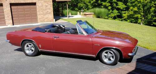 1965 Chevrolet Corvair Corsa convertible Spyder turbocharged 180 HP for sale in Milford, OH