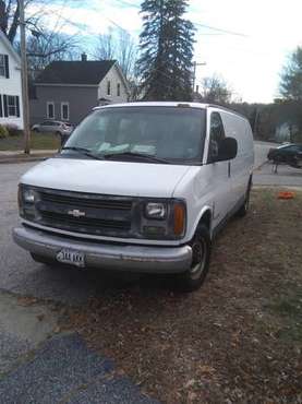 2002 chevy cargo van - cars & trucks - by owner - vehicle automotive... for sale in Lisbon Falls, ME