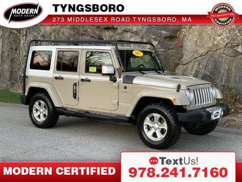 2017 Jeep Wrangler Unlimited Unlimited Sahara - cars & trucks - by... for sale in Tyngsboro, MA