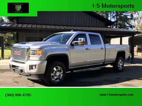 ***SPECIAL PRICE TODAY 2017 GMC Sierra 3500 HD Crew Cab 14214 miles for sale in Chehalis, WA