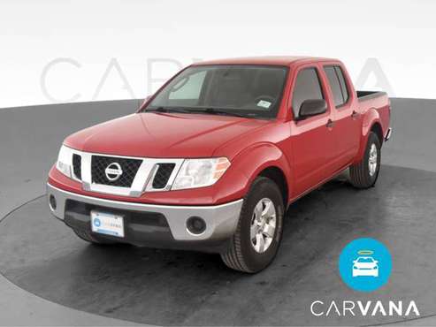 2010 Nissan Frontier Crew Cab SE Pickup 4D 5 ft pickup Red - FINANCE... for sale in Atlanta, CA