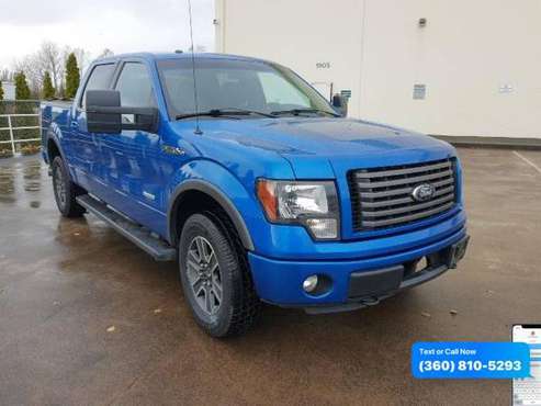 2012 Ford F-150 F150 F 150 FX4 - cars & trucks - by dealer - vehicle... for sale in Bellingham, WA