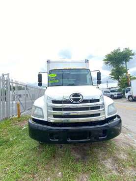 2015 HINO 338 26FT DRY BOX STOCK 1696 - - by dealer for sale in Miami, FL