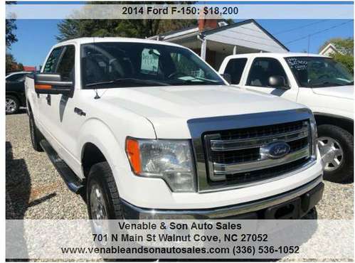 2014 Ford F-150 XLT 4x4 4dr SuperCrew Styleside 5.5 ft. SB - cars &... for sale in Walnut Cove, NC