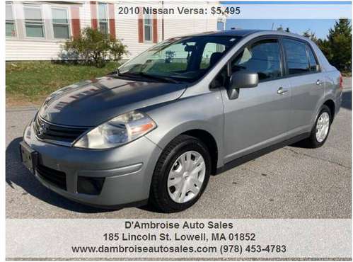 2010 Nissan Versa 1 8 S 4dr Sedan, 90 DAY WARRANTY! - cars & for sale in LOWELL, NY