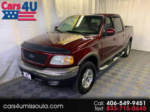 2003 Ford F-150 Lariat SuperCrew 4WD - - by dealer for sale in Missoula, MT
