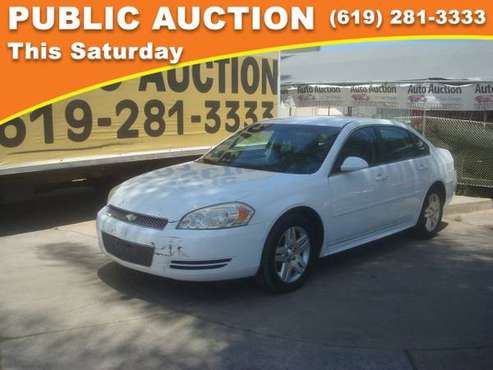 2013 Chevrolet Impala Public Auction Opening Bid for sale in Mission Valley, CA