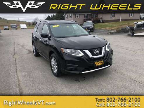 2017 Nissan Rogue SV AWD - - by dealer - vehicle for sale in Derby vt, VT