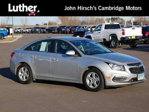 2016 Chevrolet Chevy Cruze Limited LT - cars & trucks - by dealer -... for sale in Cambridge, MN