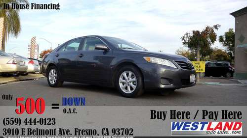 2011 Toyota Camry: BUY HERE PAY HERE - cars & trucks - by dealer -... for sale in Fresno, CA