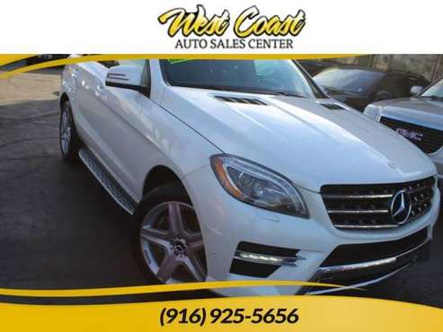 2013 Mercedes-Benz M-Class ML 550 4MATIC - - by dealer for sale in Sacramento, NV